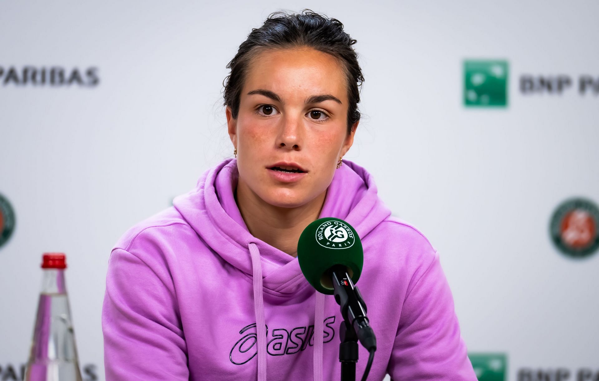 Lois Boisson at the 2025 French Open - Image Source: Getty